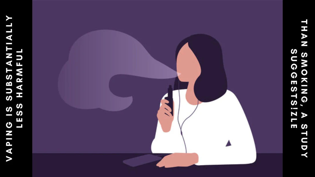 Study Suggests Vaping Poses Significantly Lower Health Risks Compared