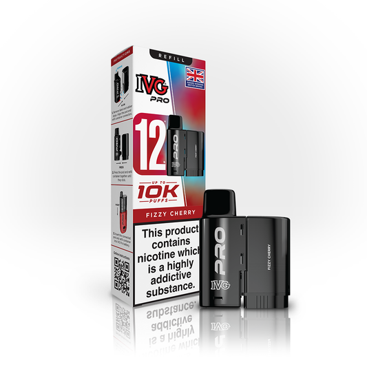 IVG Pro Fizzy Cherry Refill Vaporizers & Electronic Cigarettes IVG