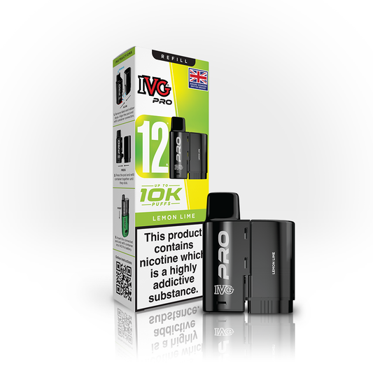 IVG Pro Lemon Lime Refill Vaporizers & Electronic Cigarettes IVG