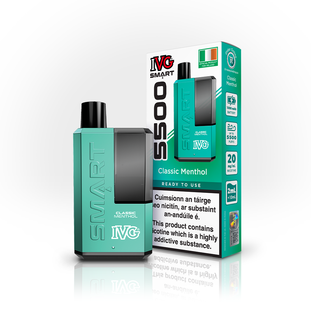 IVG SMART 5500 Classic Menthol IVG Ireland IVG SMART 5500 Classic Menthol IVG Ireland