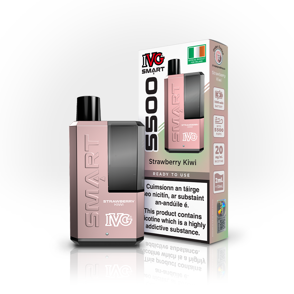 IVG SMART 5500 Strawberry Kiwi IVG Ireland IVG SMART 5500 Strawberry Kiwi IVG Ireland