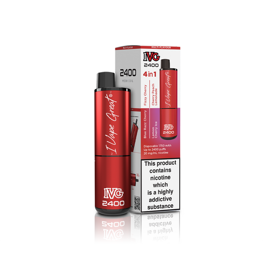 IVG 2400 4 IN 1 MULTI FLAVOUR CHERRY EDITION  IVG