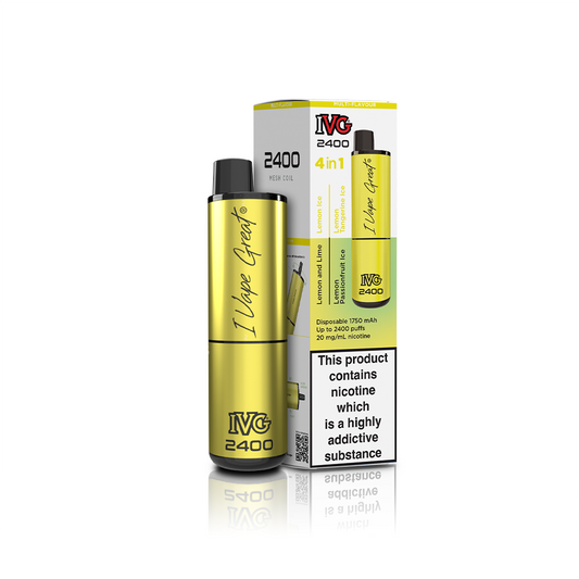 IVG 2400 4 IN 1 MULTI FLAVOUR LEMON EDITION  IVG