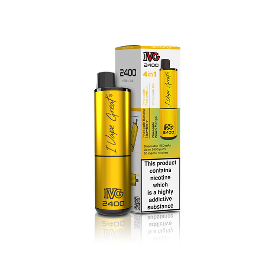 IVG 2400 4 IN 1 MULTI FLAVOUR PINEAPPLE EDITION  IVG