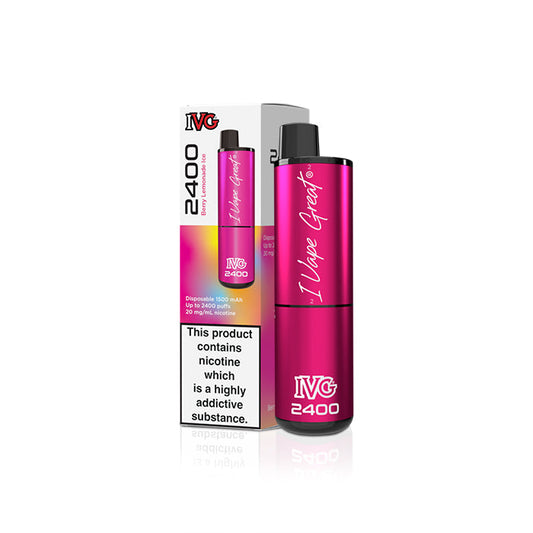 IVG 2400 Berry Lemonade Ice  IVG