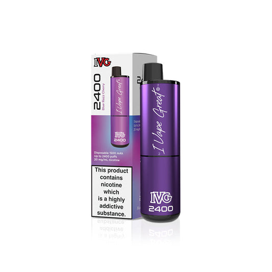 IVG 2400 Blue Razz Cherry  IVG