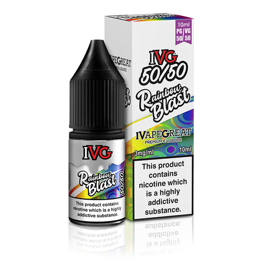 Rainbow Blast 50:50  I Vape Great