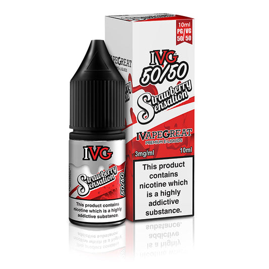 Strawberry Sensation 50:50  I Vape Great