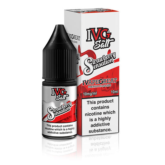 STRAWBERRY SENSATION SALTS  I Vape Great