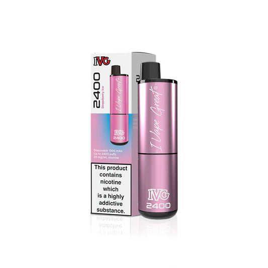 IVG 2400 Strawberry Ice  IVG
