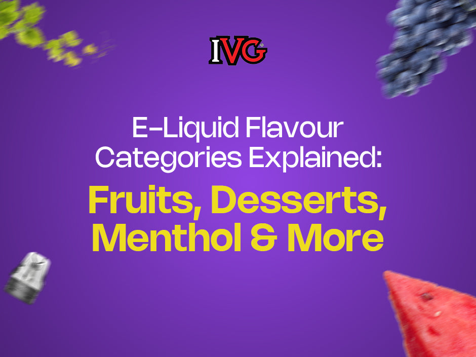 e-liquid flavor categories