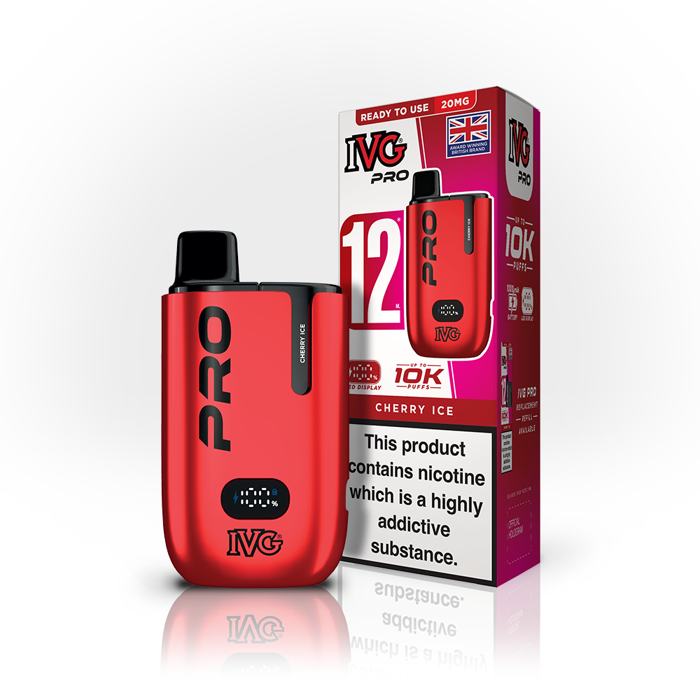 IVG PRO 12 Cherry Ice Starter Kit Vaporizers & Electronic Cigarettes IVG
