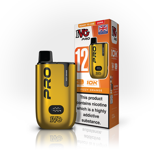 IVG PRO 12 Fizzy Orange Starter Kit Vaporizers & Electronic Cigarettes IVG
