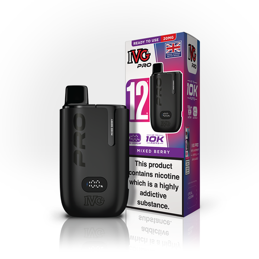IVG PRO 12 Mixed Berry Starter Kit Vaporizers & Electronic Cigarettes IVG