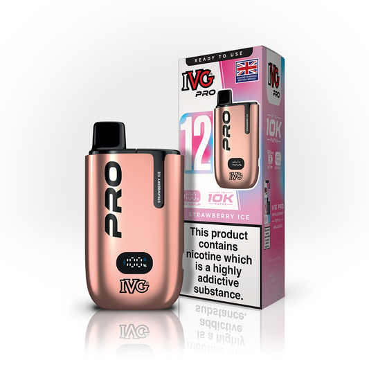 IVG PRO 12 Strawberry Ice Starter Kit Vaporizers & Electronic Cigarettes IVG