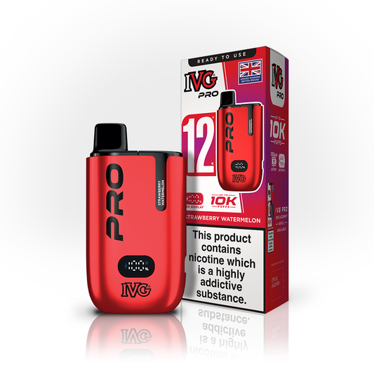 IVG PRO 12 Strawberry Watermelon Starter Kit Vaporizers & Electronic Cigarettes IVG