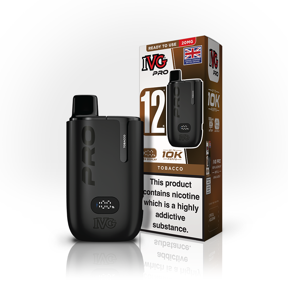 IVG PRO 12 Tobacco Starter Kit Vaporizers & Electronic Cigarettes IVG