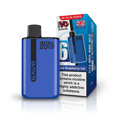 IVG SAVR Blue Raspberry Ice Vaporizers & Electronic Cigarettes IVG