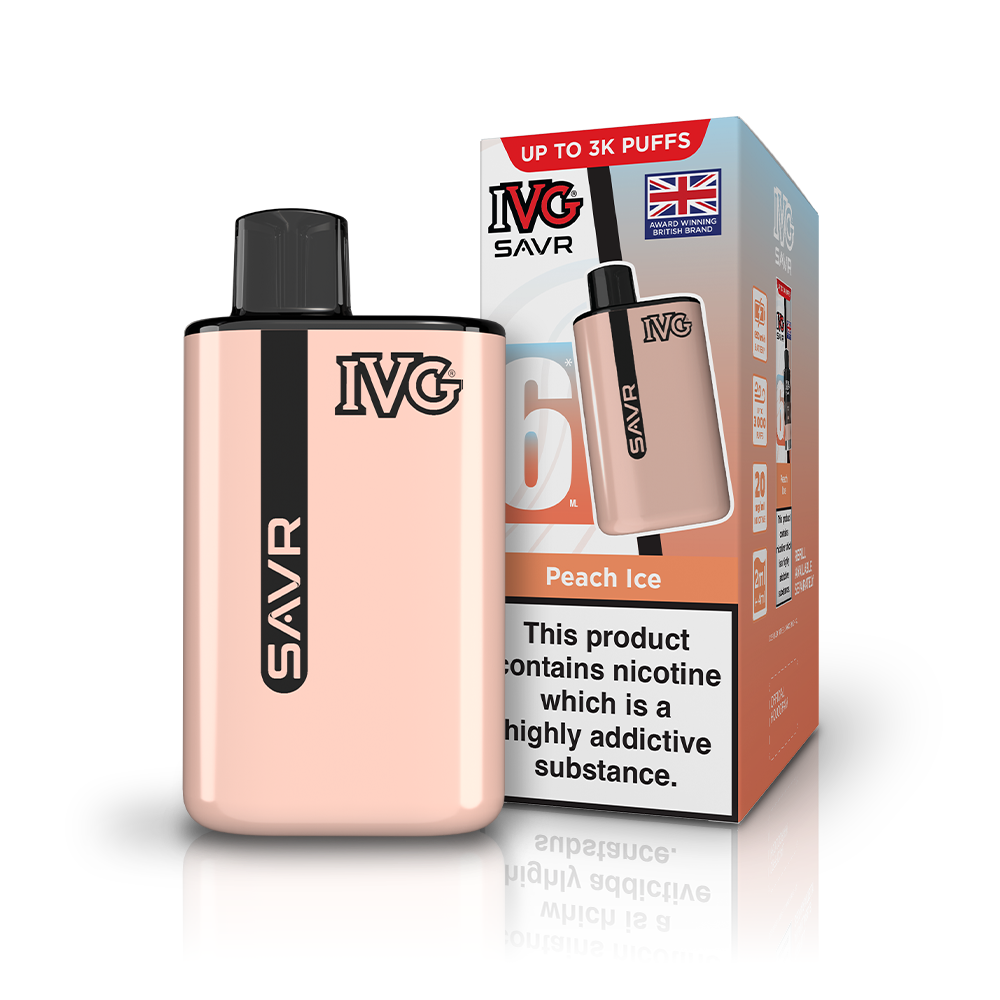 IVG SAVR Peach Ice Vaporizers & Electronic Cigarettes IVG