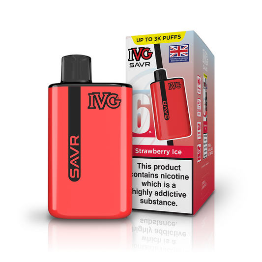 IVG SAVR Strawberry Ice Vaporizers & Electronic Cigarettes IVG