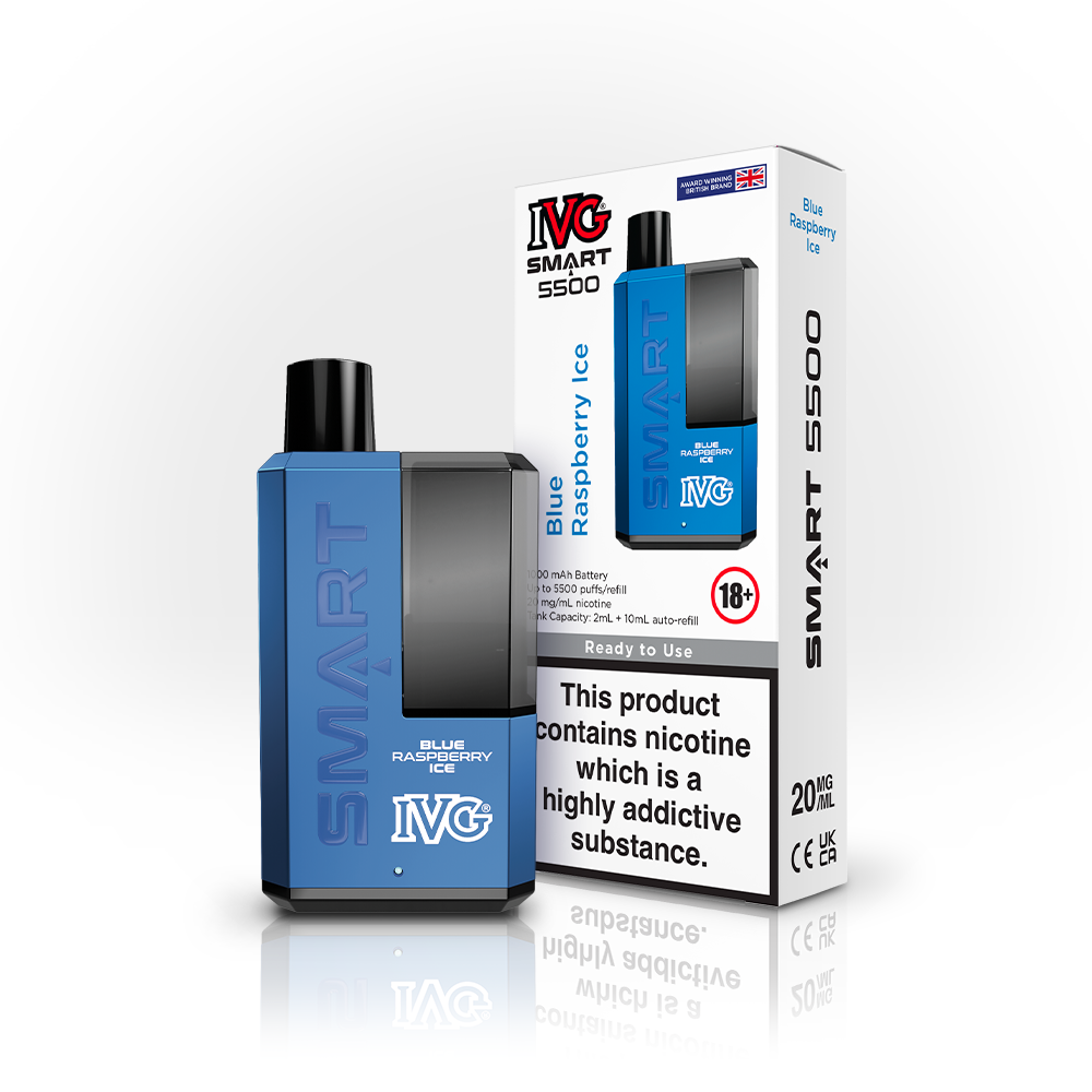 IVG SMART 5500 Blue Raspberry Ice  IVG   