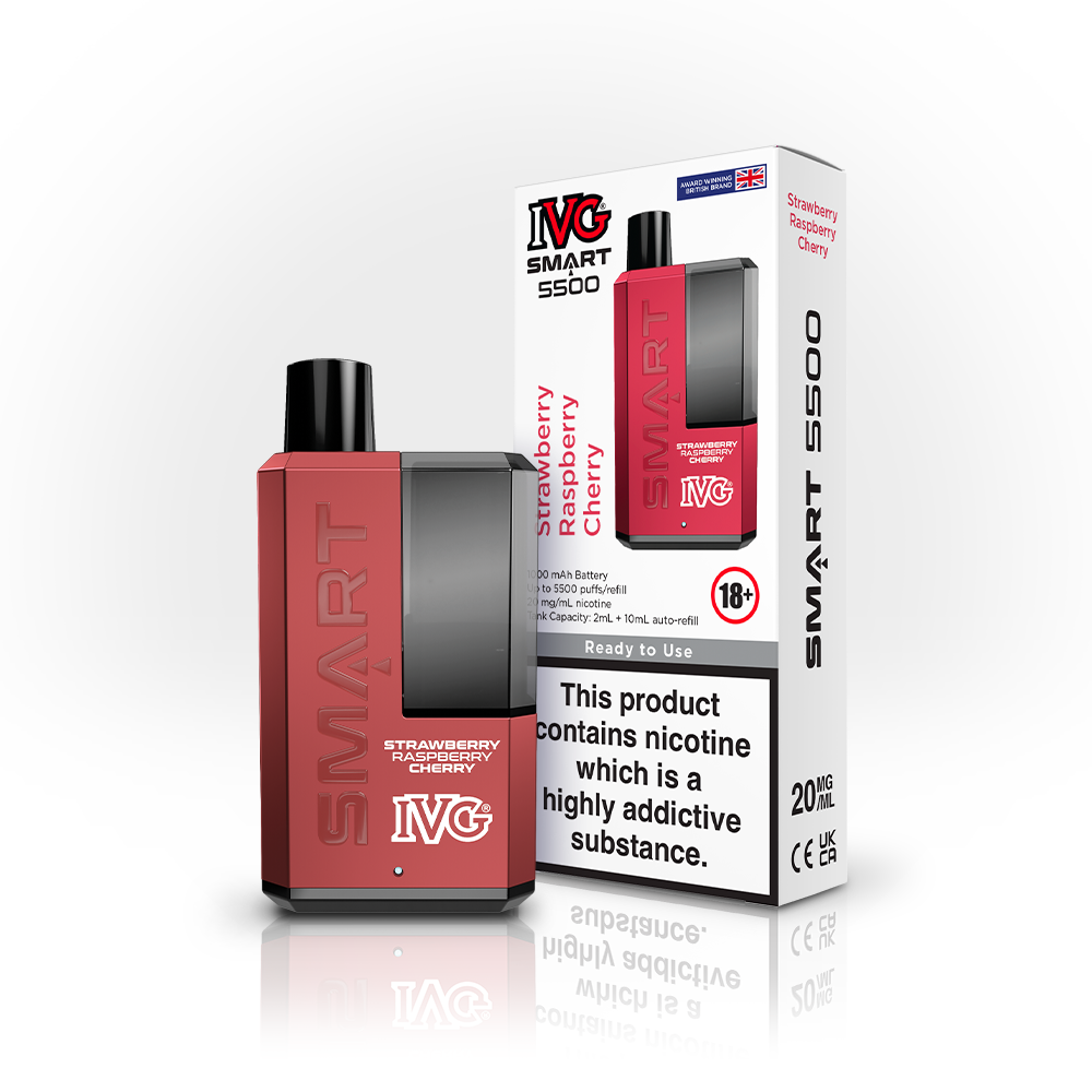 IVG SMART 5500 Strawberry Raspberry Cherry  IVG   