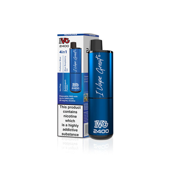 Shop IVG 2400 Multi Flavour Blue Edition – IVG Ireland