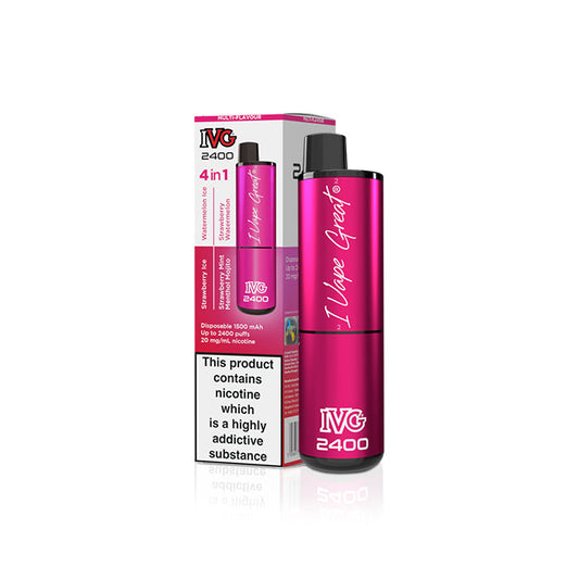 IVG 2400 Multi Flavour Pink Edition  IVG   