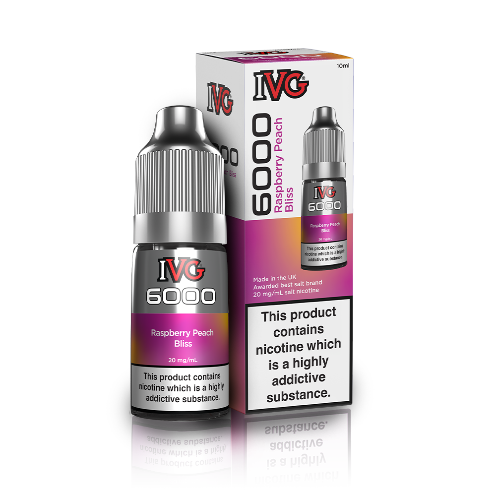 IVG 6000 Raspberry Peach Bliss  IVG   