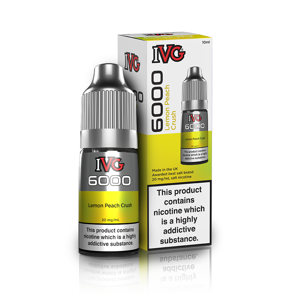 IVG 6000 Lemon Peach Crush  IVG   